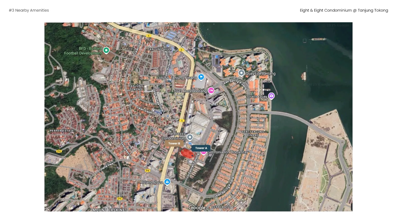 Eight & Eight — Site location