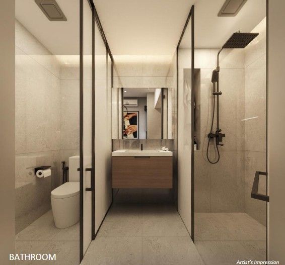 G’Vinton Type A furnished interior artist impression 4