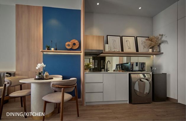 G’Vinton Type B furnished interior artist impression 2