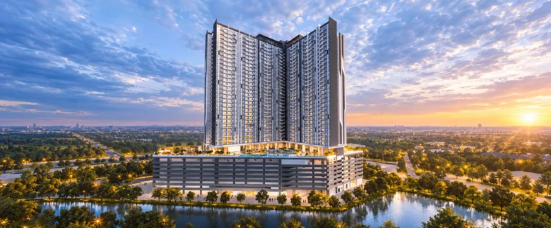 Iconic Harmony building facade — Developer’s artist impression