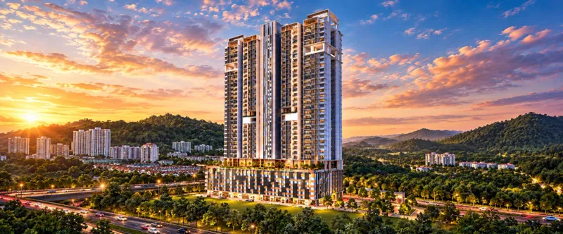 Goodwood Residences building facade — Developer’s artist impression