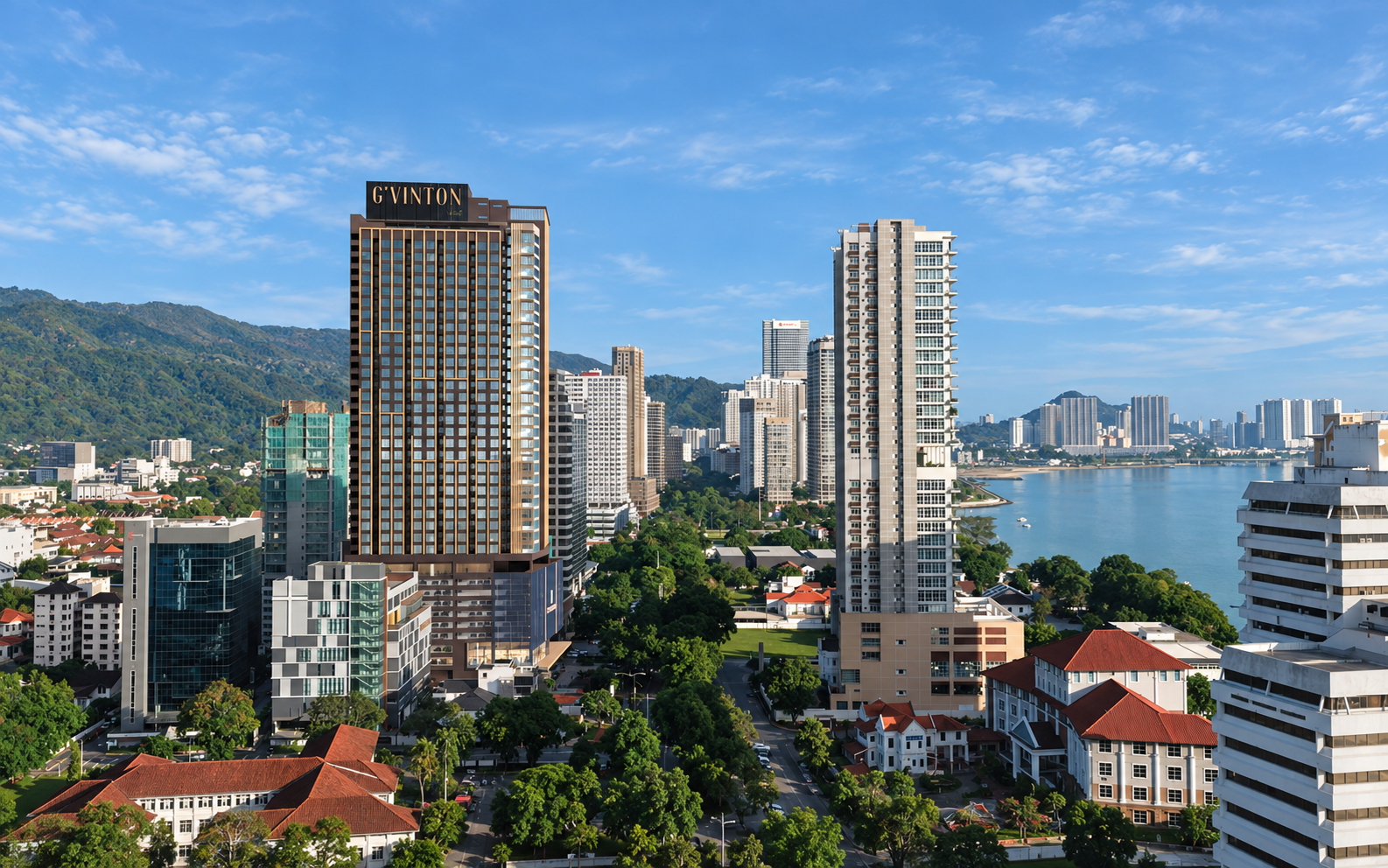 G’Vinton development composition within George Town