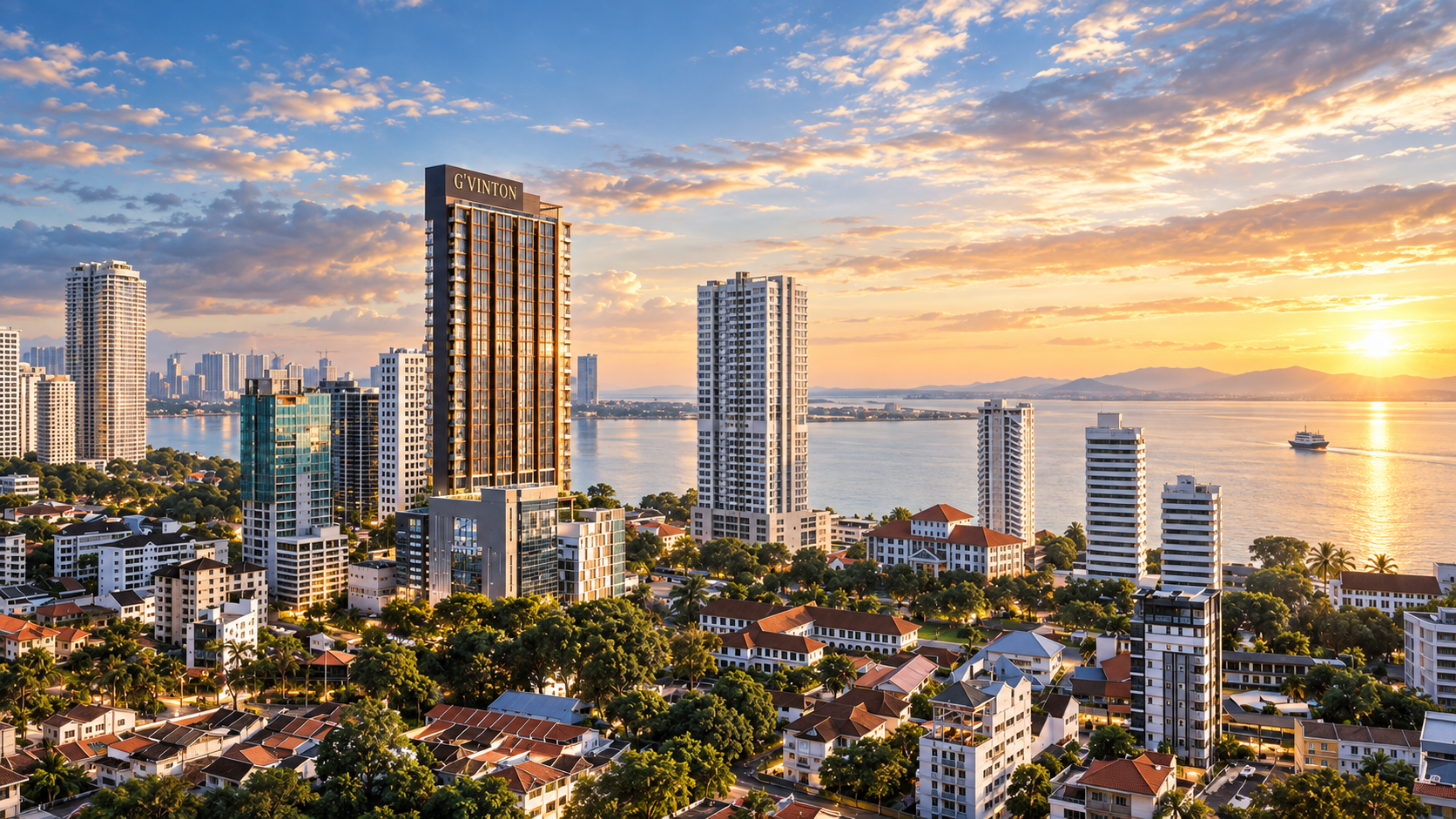 G’Vinton tower artist impression in George Town
