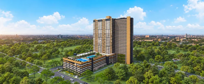 Harbour View Residences building facade — Harbour View Residences building facade from the supplied project material