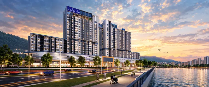 Keeperz Suites building facade — Developer facade artist impression