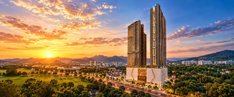 Muze @ PICC building facade — Developer building-facade artist impression