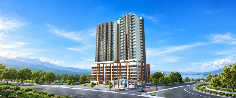 One City Height building facade — Building facade shown in the supplied or developer project material