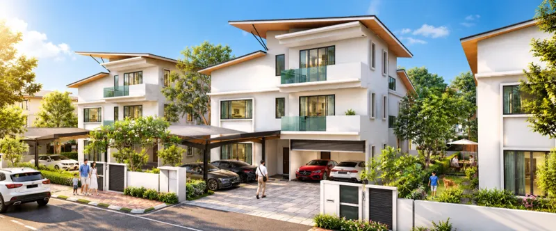 Orchard Villa building facade — Building facade shown in the supplied or developer project material