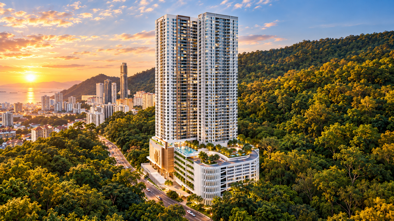 Pinnacle Bukit Gambier building facade — Pinnacle Bukit Gambier project visual supplied through the PropIn Project Library