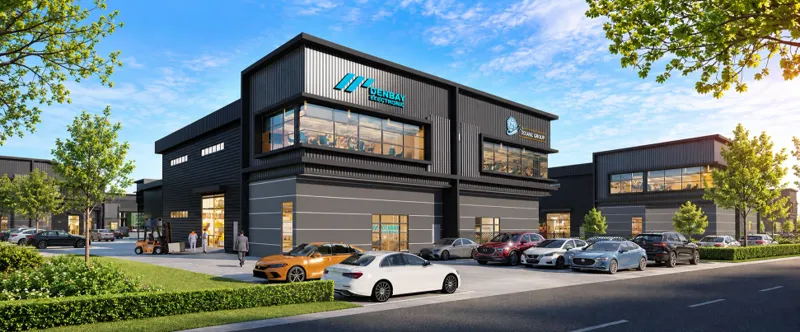 Regalway Industrial Hub (Commercial) building facade — Building exterior or project masterplan from the supplied or official project material