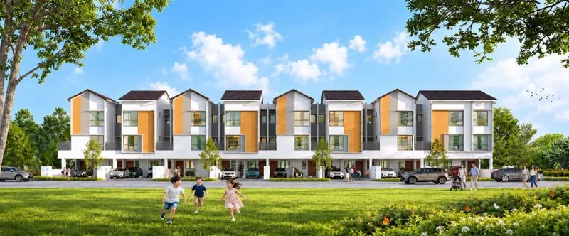 Serene Villas @ Sunway Wellesley building facade — Building exterior from the supplied project brochure