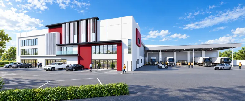 Sungai Bakap Industrial Park building facade — Building exterior from the supplied project brochure