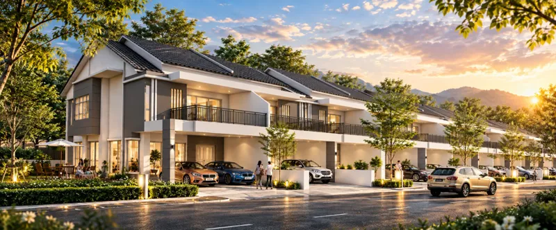 Taman Bertam Saujana building facade — Building exterior from the supplied project material