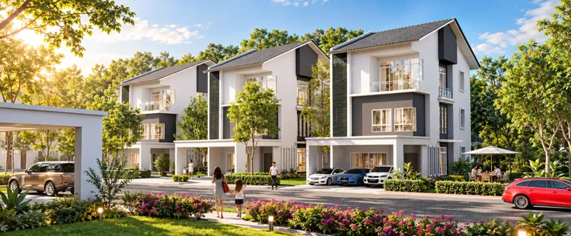 Taman Lembah Permai building facade — Building exterior from the supplied or official project material