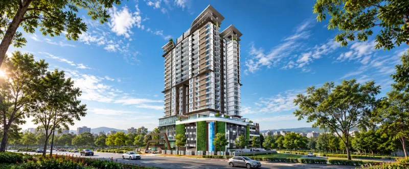Valencia Residence building facade — Developer’s artist impression