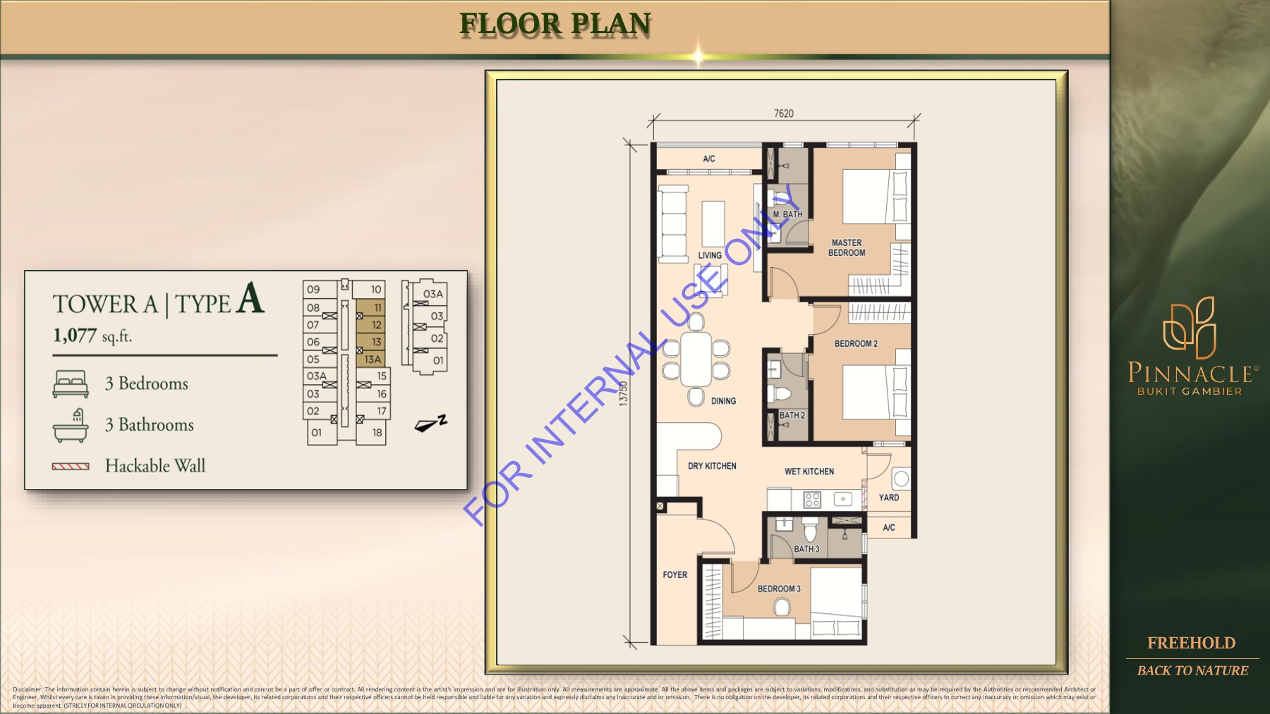 Pinnacle Bukit Gambier Type A floor plan