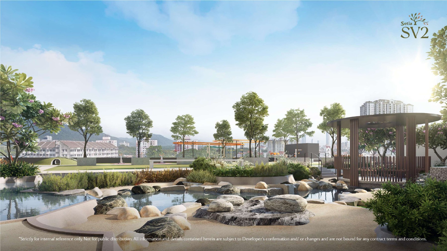 Setia SV2 — Outdoor leisure deck