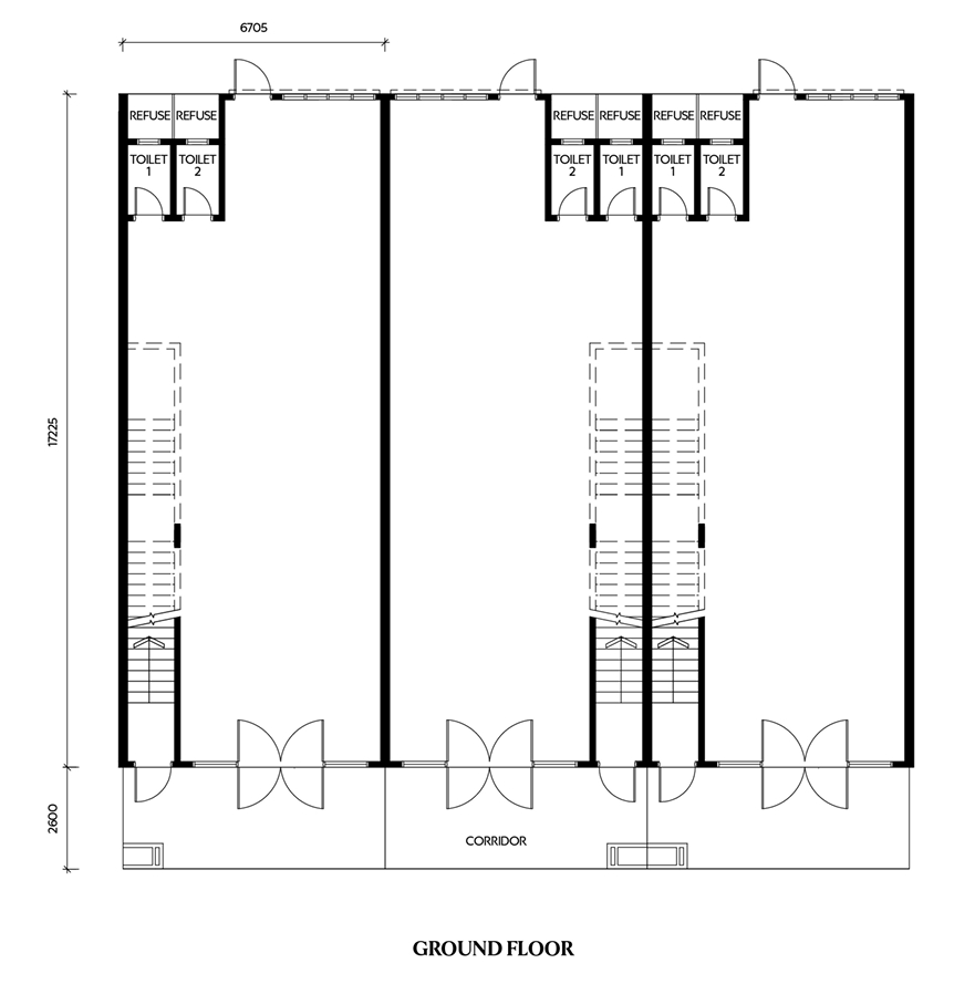 Aurea at Eco Sun ground-floor shoplot plan