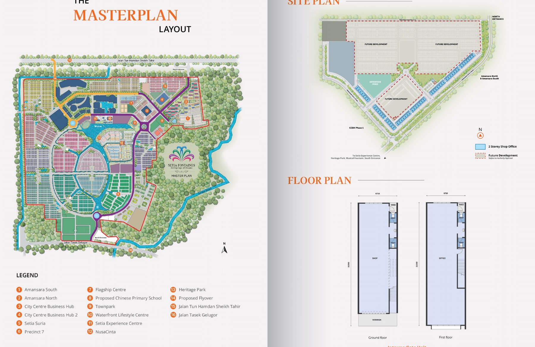 City Centre Business Hub 2 site plan