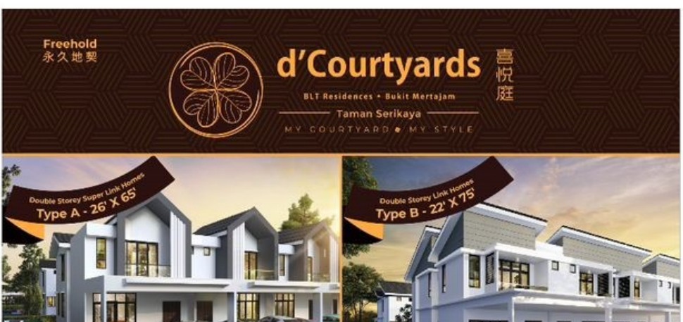 d'Courtyards building facade — Building exterior from the supplied project material