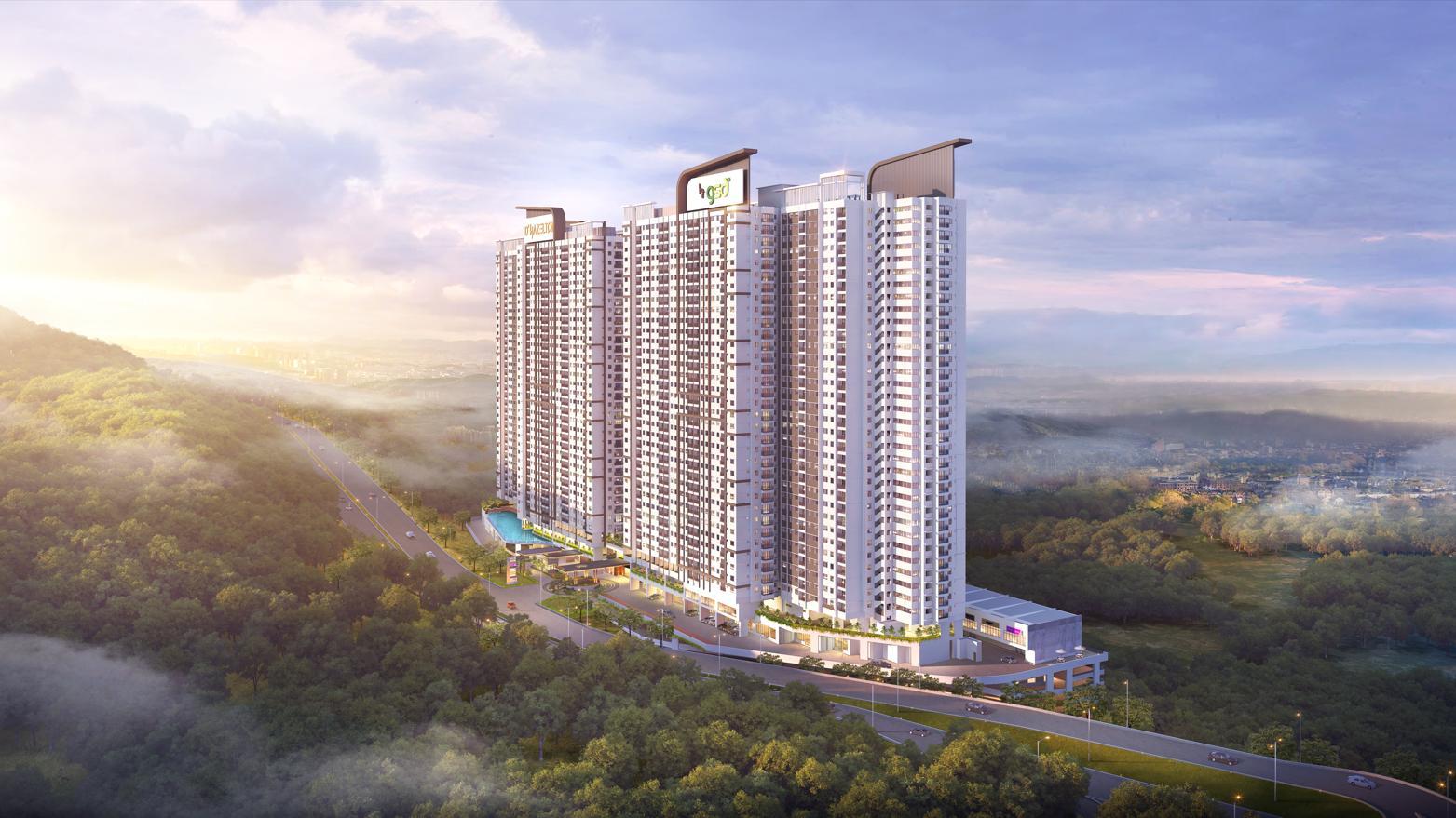 D’Hazelton building facade — D’Hazelton development exterior artist impression