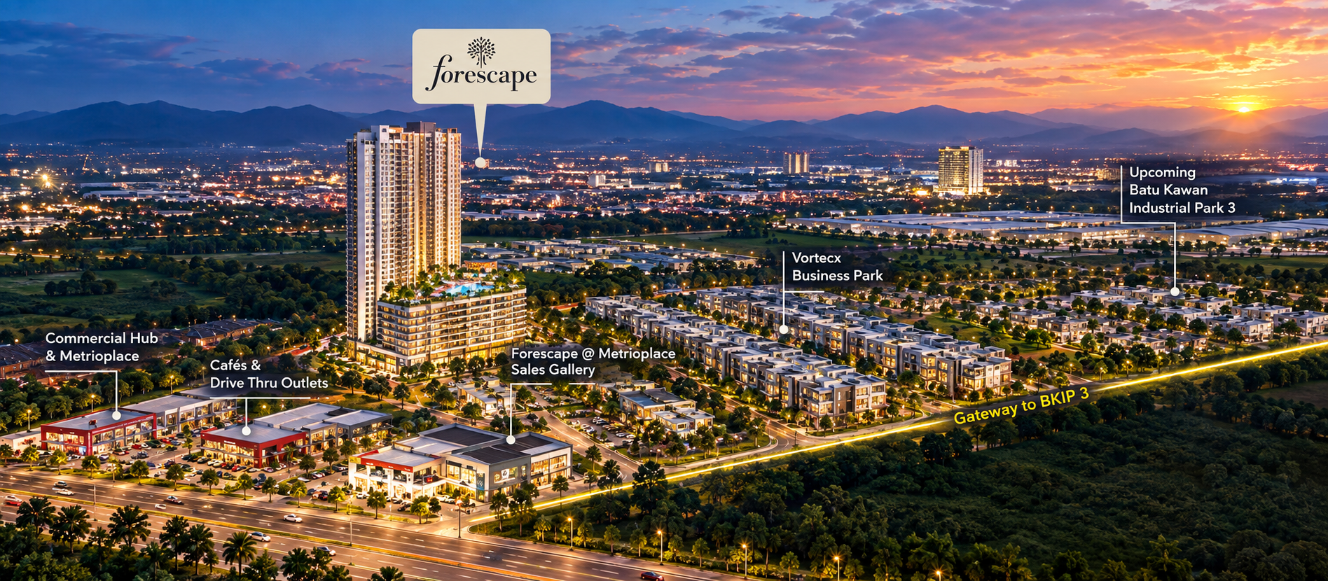Forescape @ Metrioplace building facade