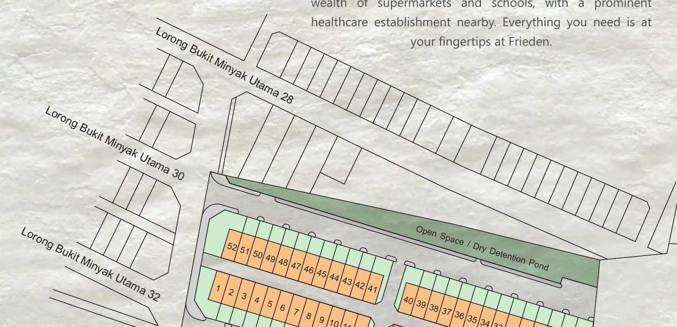 Frieden — Terrace home site plan