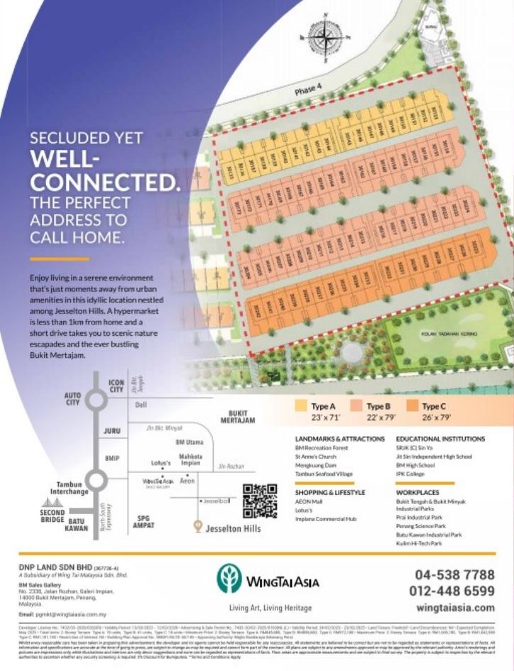 Garden Superlink — Phase 4 site and location plan