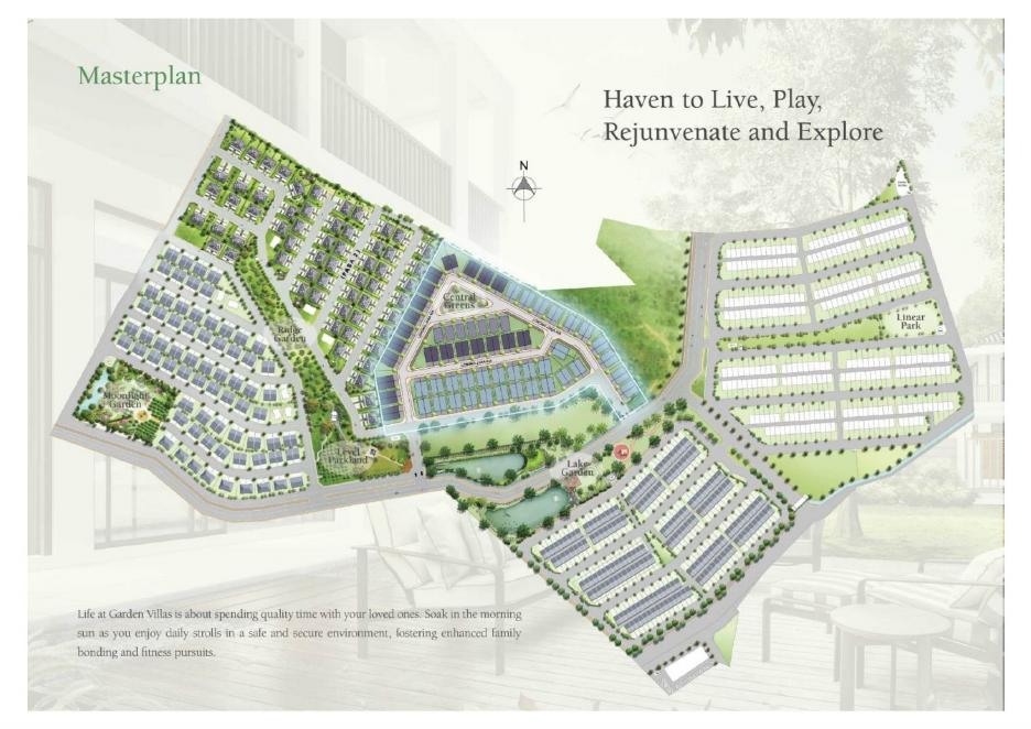 Garden Villa — Jesselton Hills master plan