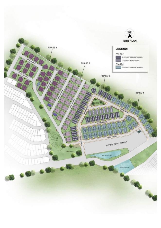 Garden Villa — Garden Villa site plan