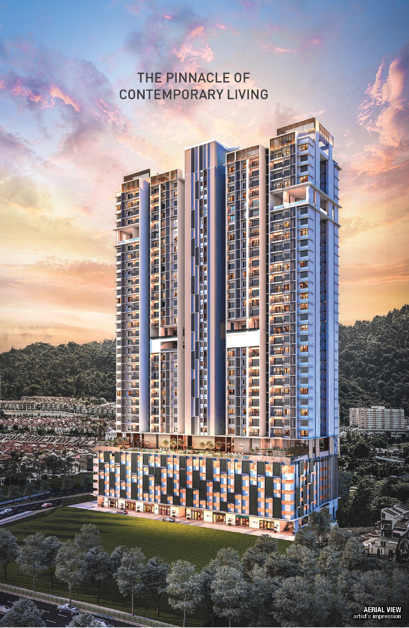 Goodwood Residences building facade — Developer’s artist impression