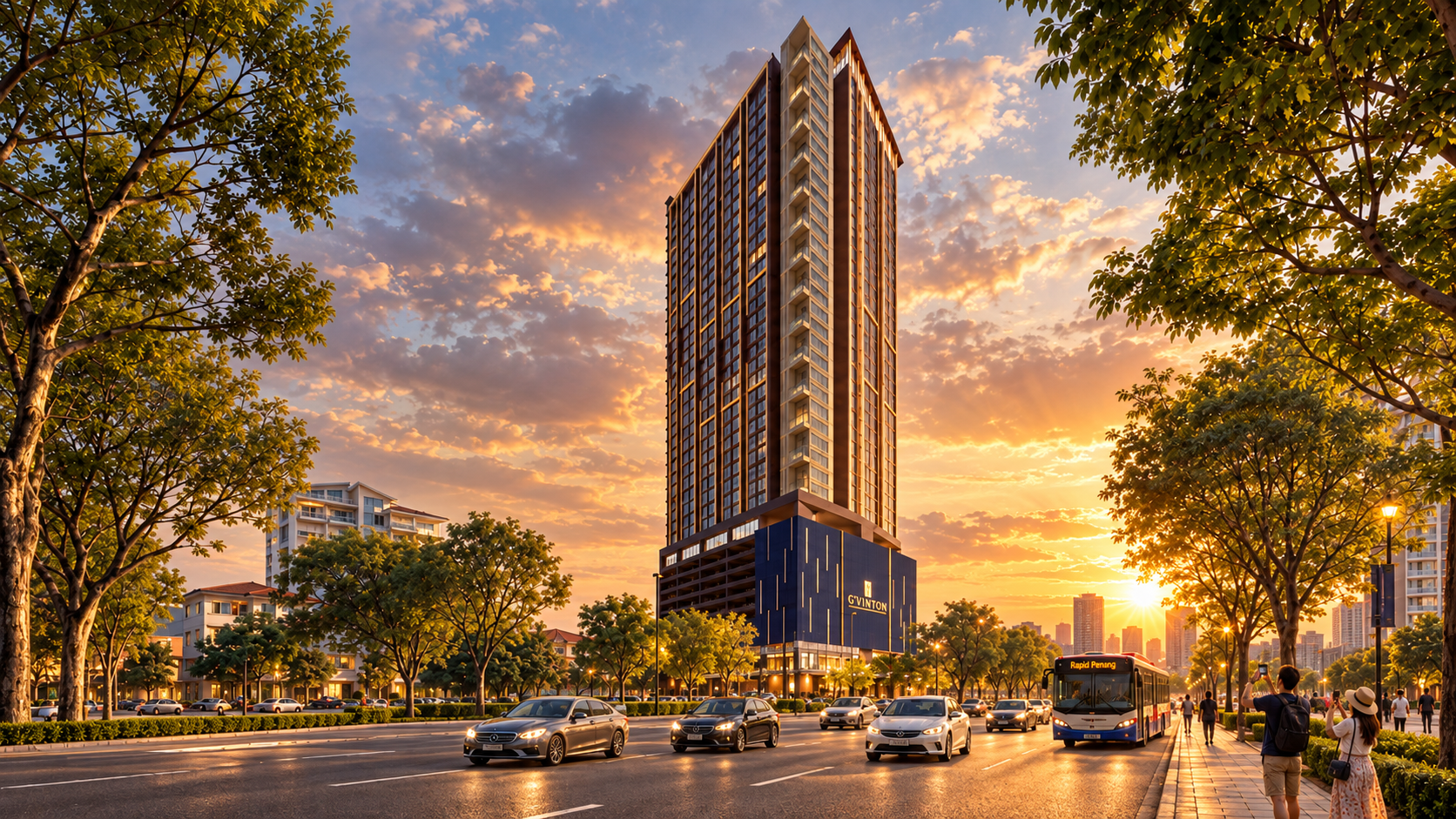 G’Vinton building facade — G’Vinton project visual supplied through the PropIn Project Library