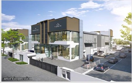 Ideal Business Hub @ Bertam — Cluster factory exterior