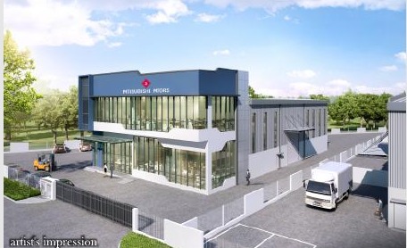 Ideal Business Hub @ Bertam building facade — Developer artist impression