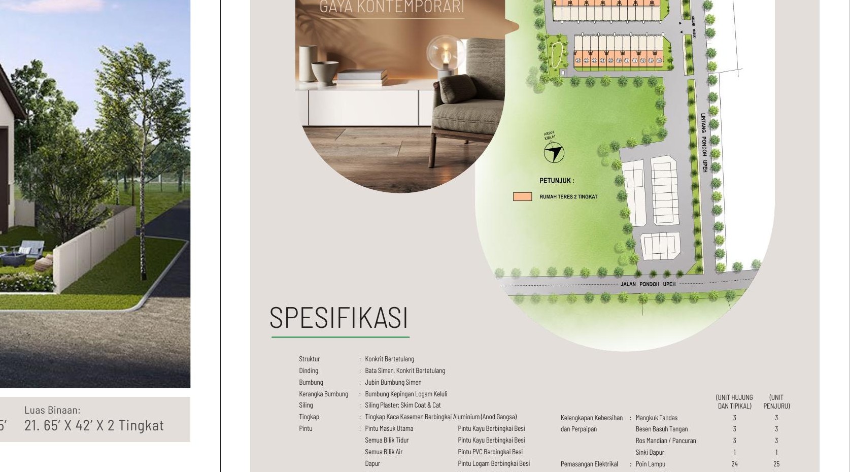 Impiana Upeh site plan