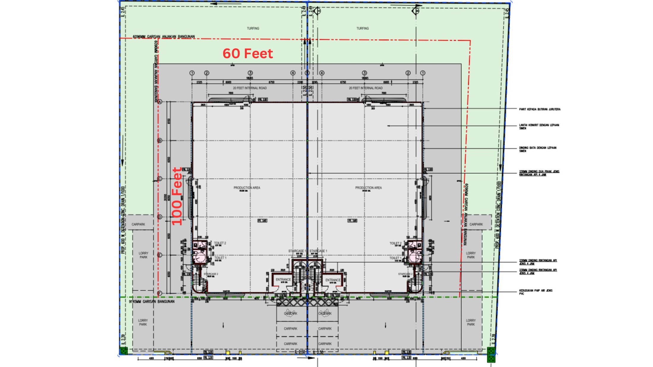 Kerian Grandeur Ground floor floor plan