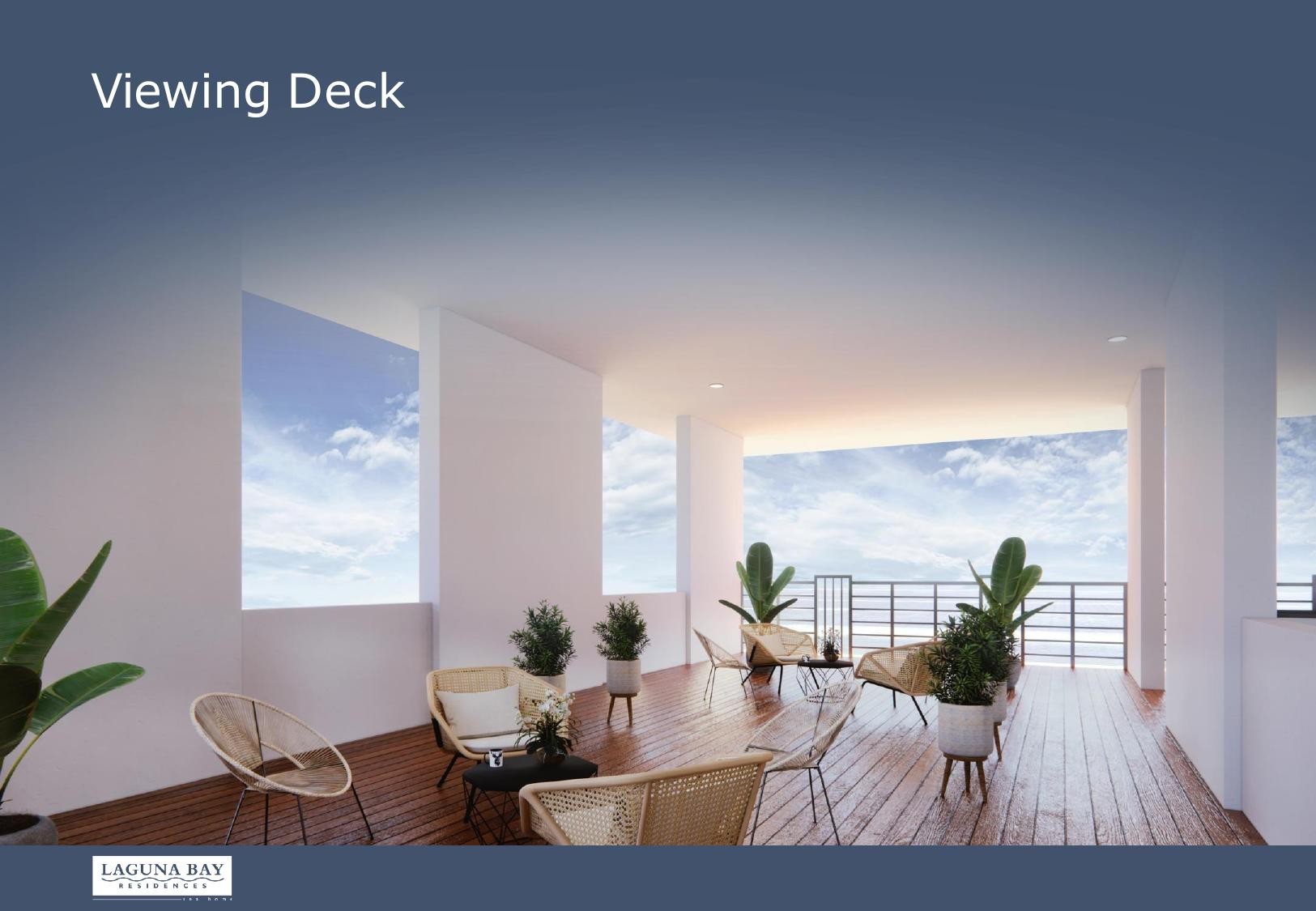 Laguna Bay Residences — Viewing deck