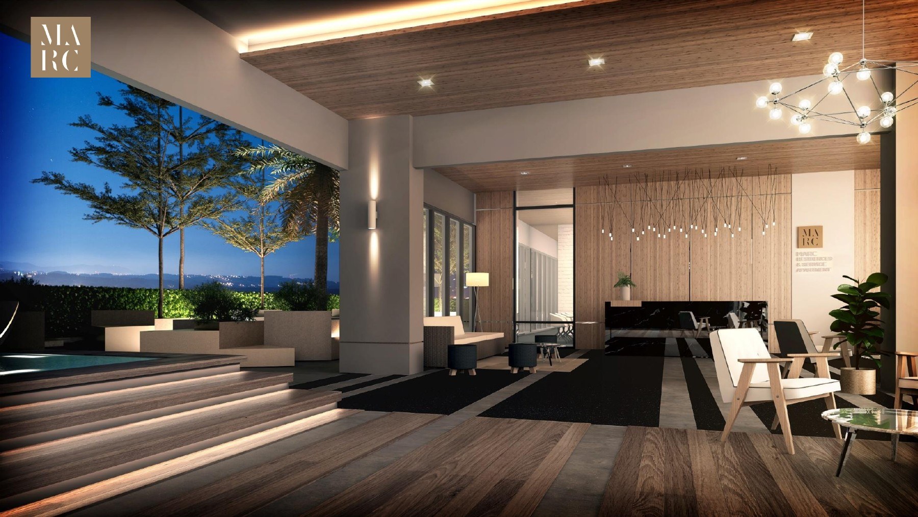 Marc Residences — Residents’ lounge