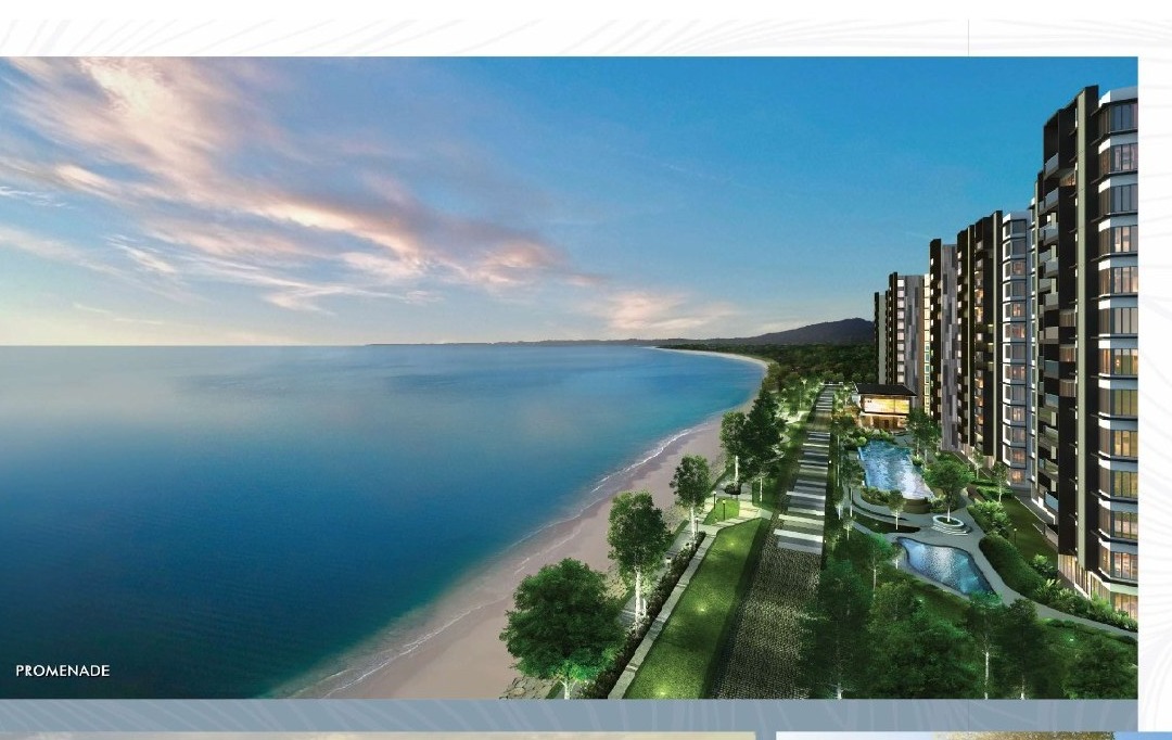 Marina Residence 2 building facade — Developer building-facade artist impression