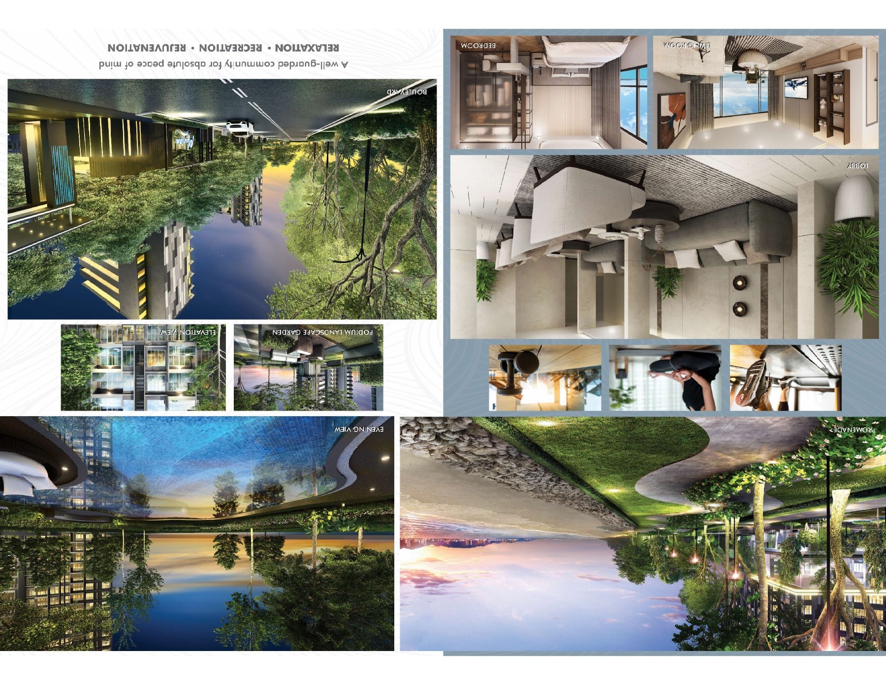 Marina Residence 2 — Landscape and interior collection