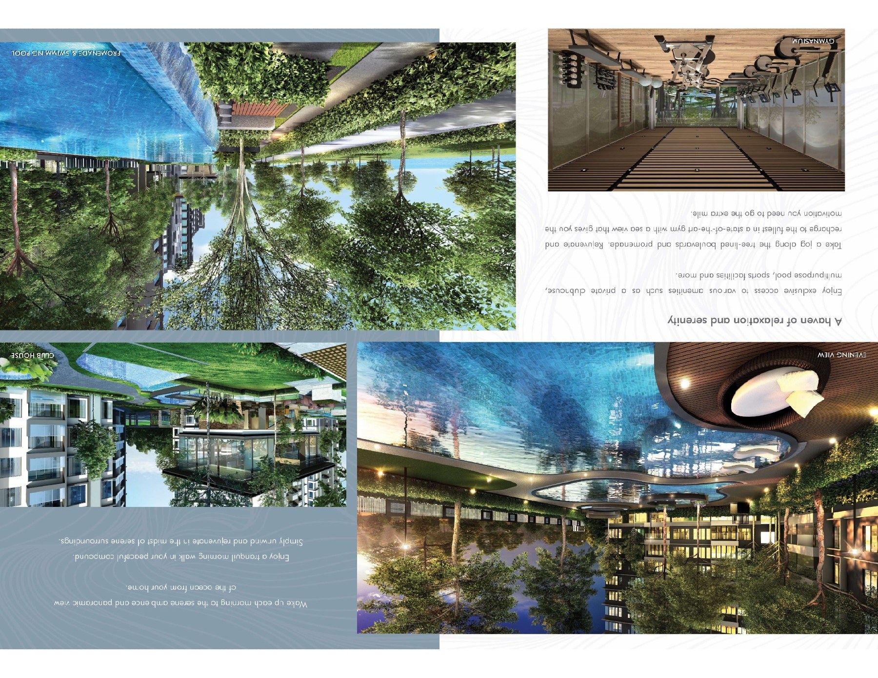 Marina Residence 2 — Pool and leisure spaces