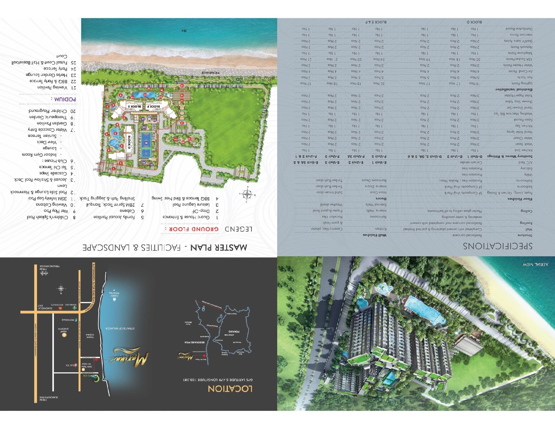 Marina Residence 2 — Site and facilities overview