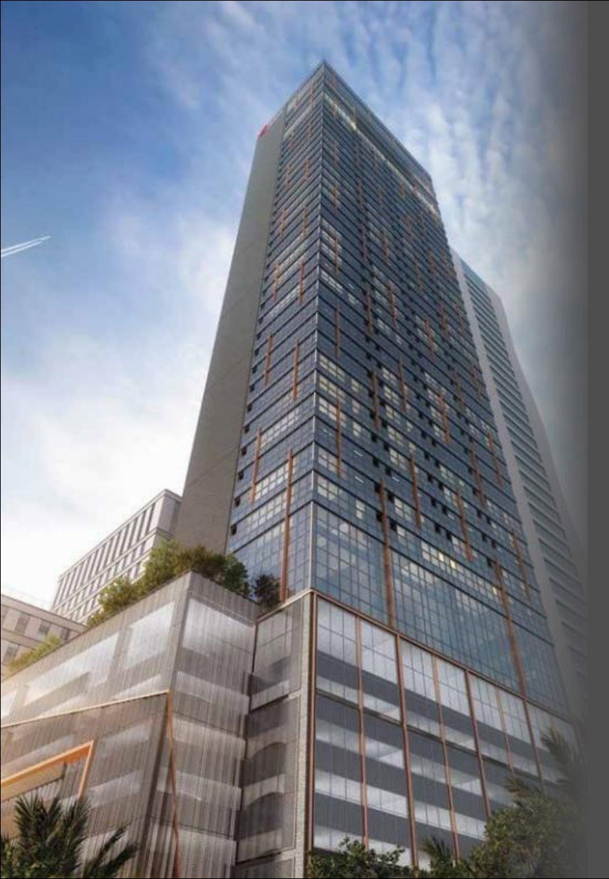 Maritime Signature building facade — Developer building-facade artist impression
