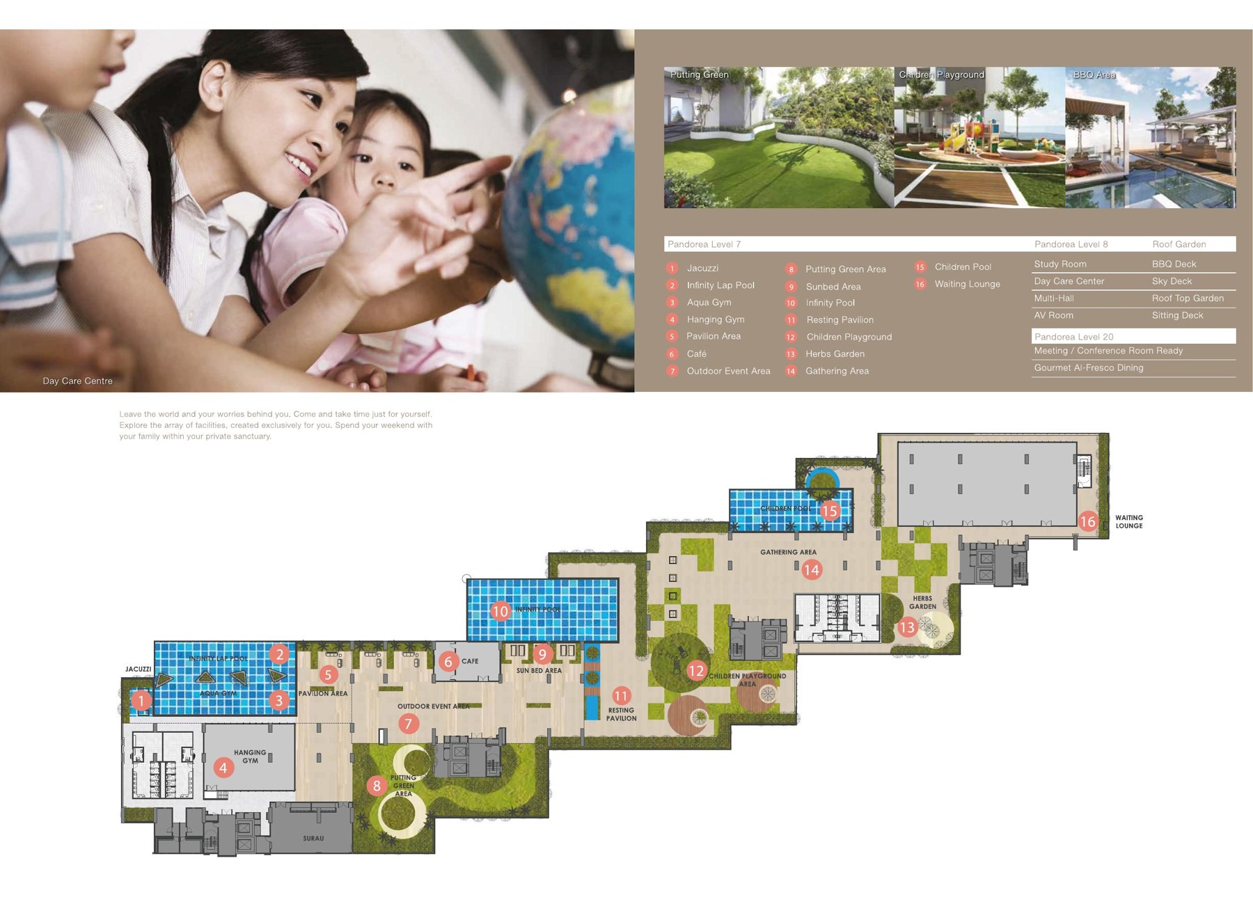 Mont Residence — Facilities plan