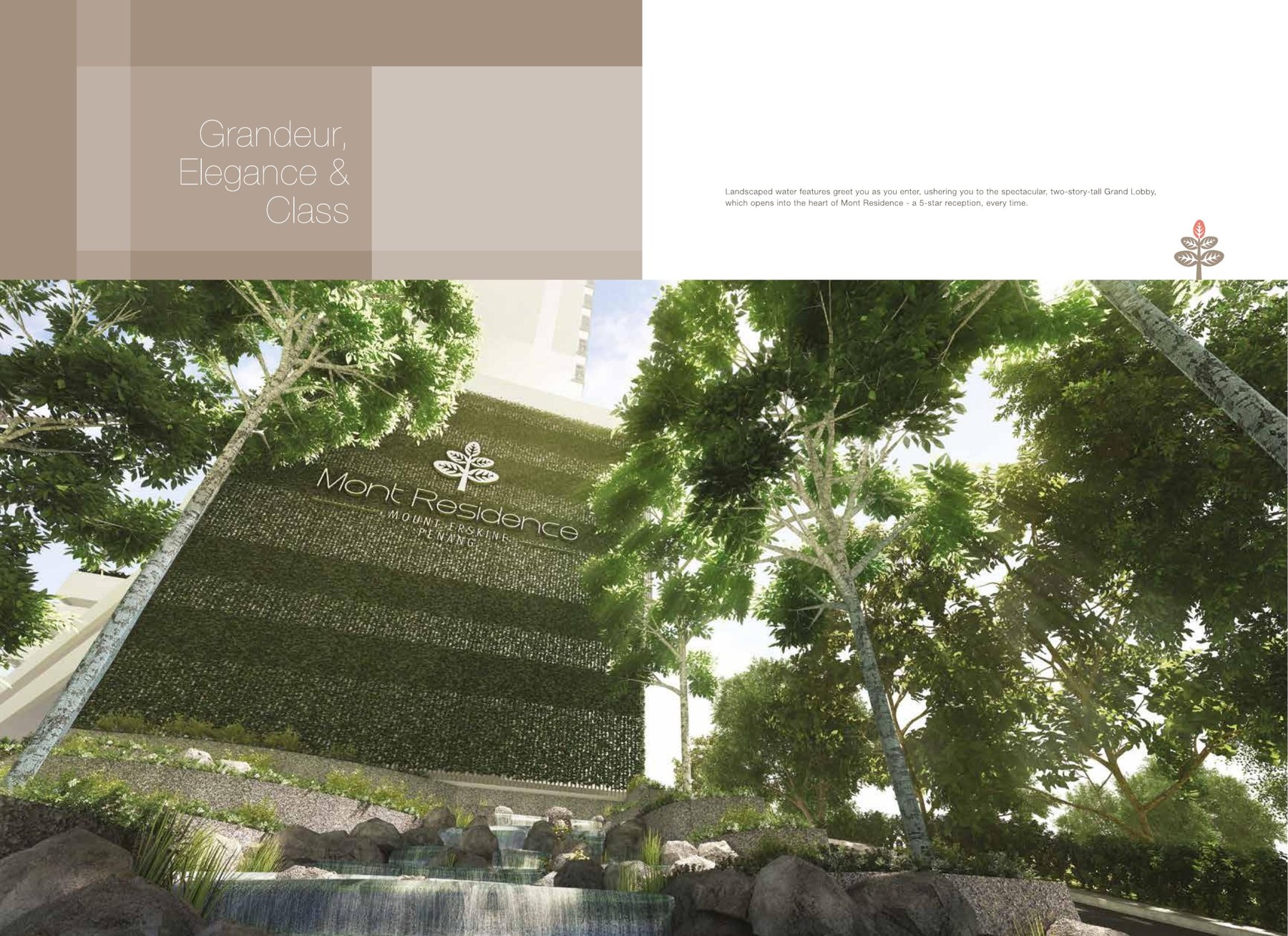 Mont Residence — Landscaped surroundings