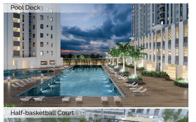 Montview Residences — Pool deck