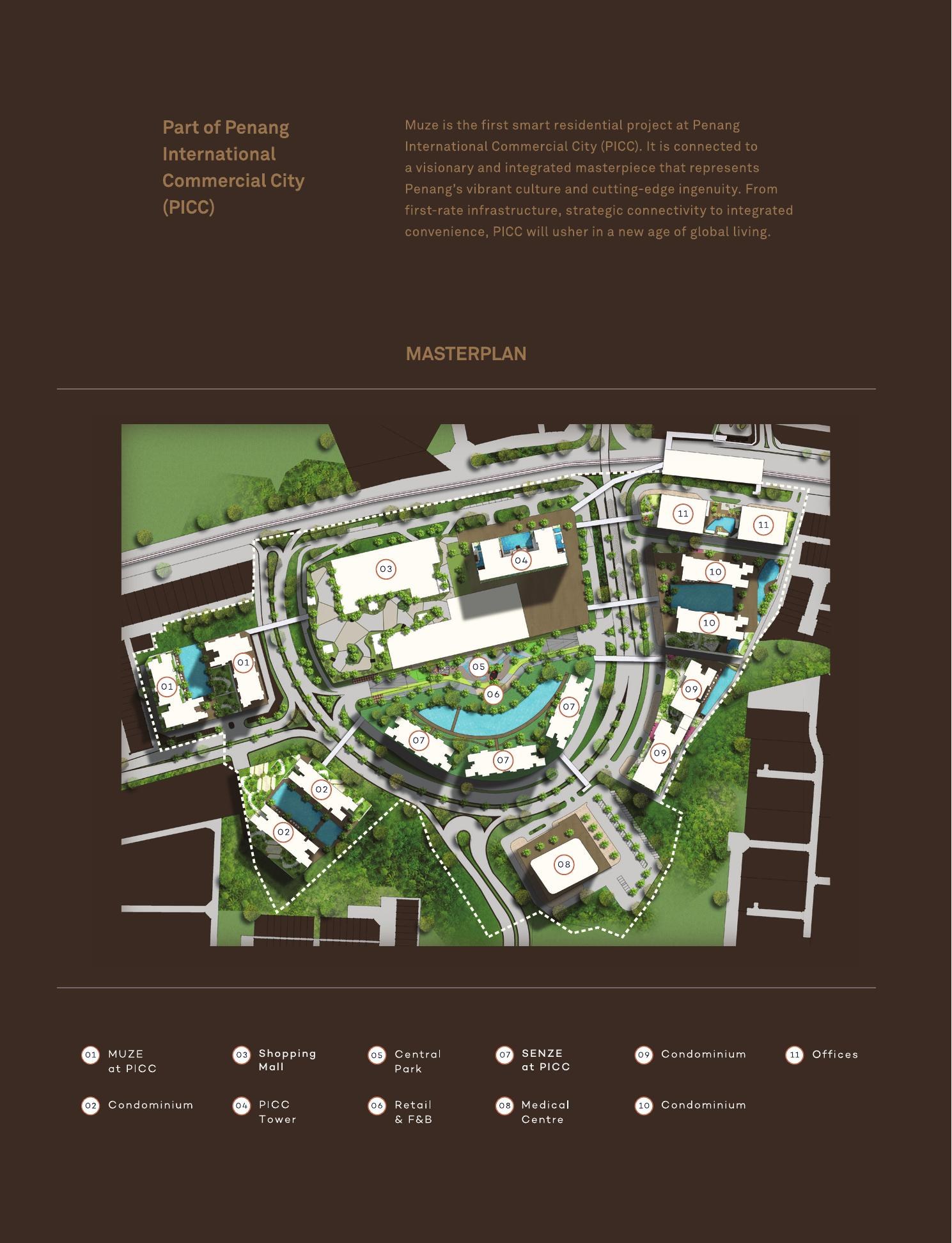 Muze @ PICC — PICC integrated masterplan