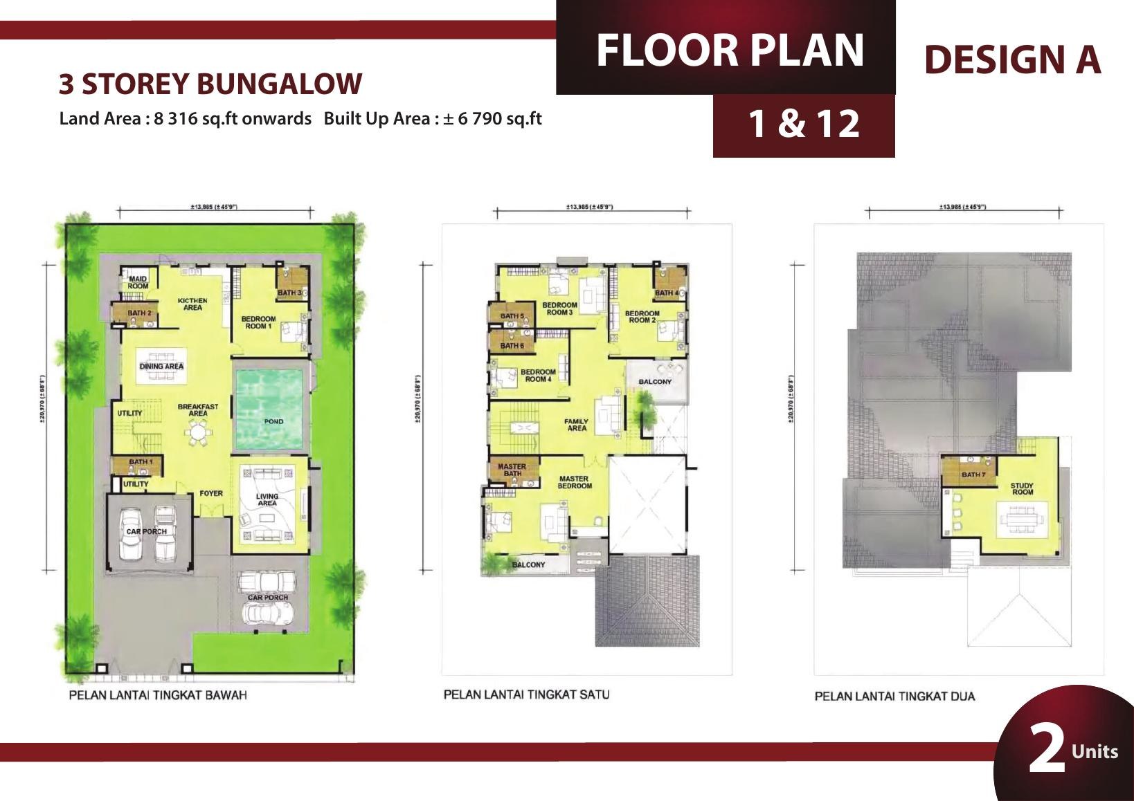 Orchard Villa Phase 3 Design A floor plan