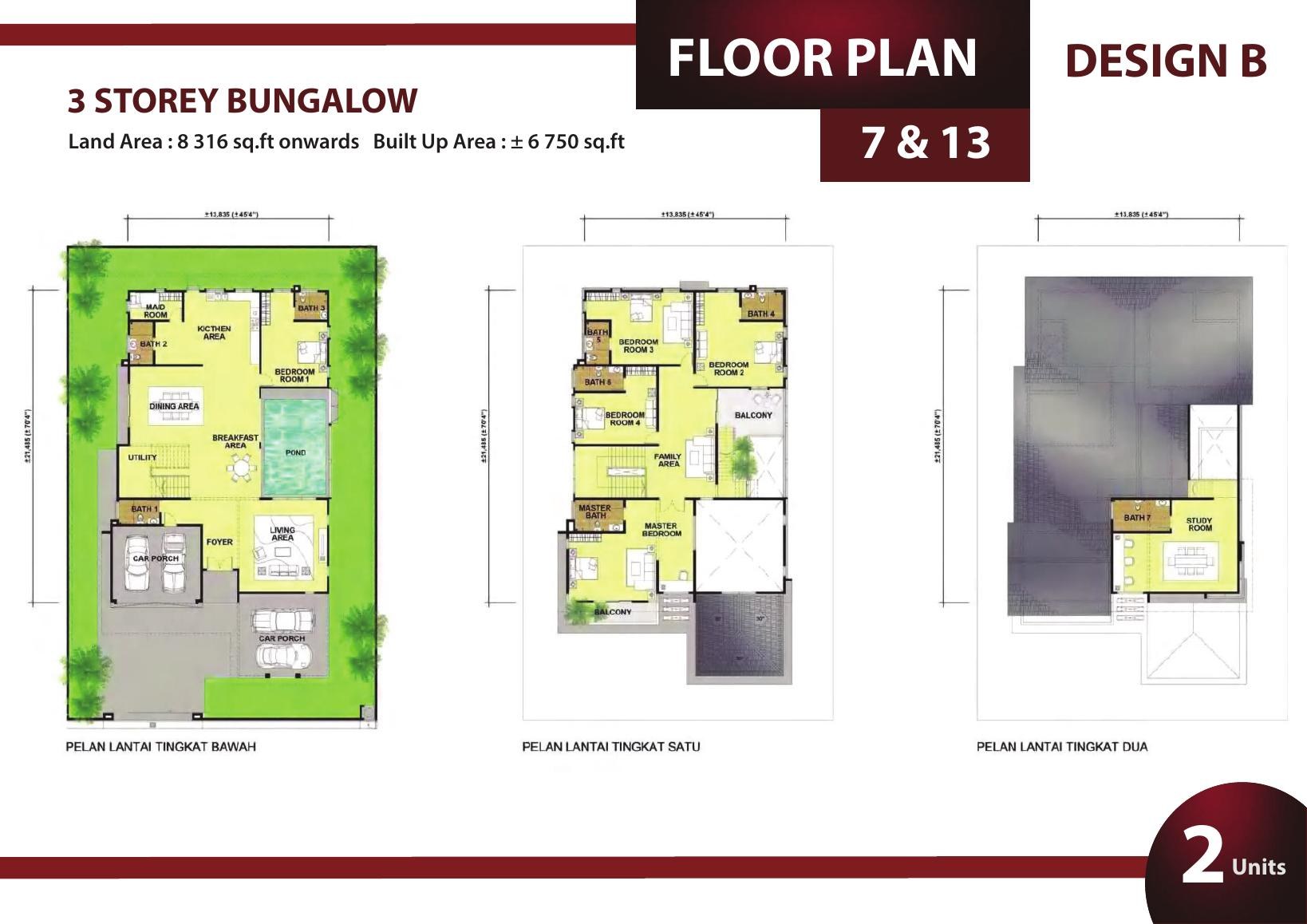 Orchard Villa Phase 3 Design B floor plan