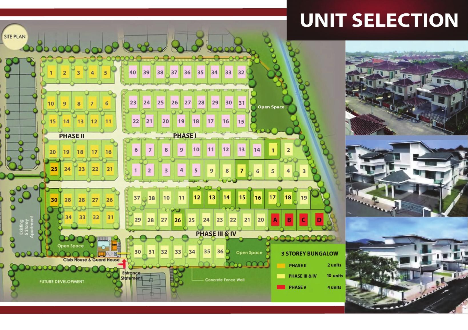 Orchard Villa — Orchard Villa site plan